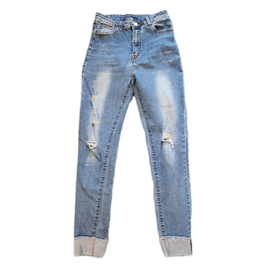 High Rise Skinny Jeans